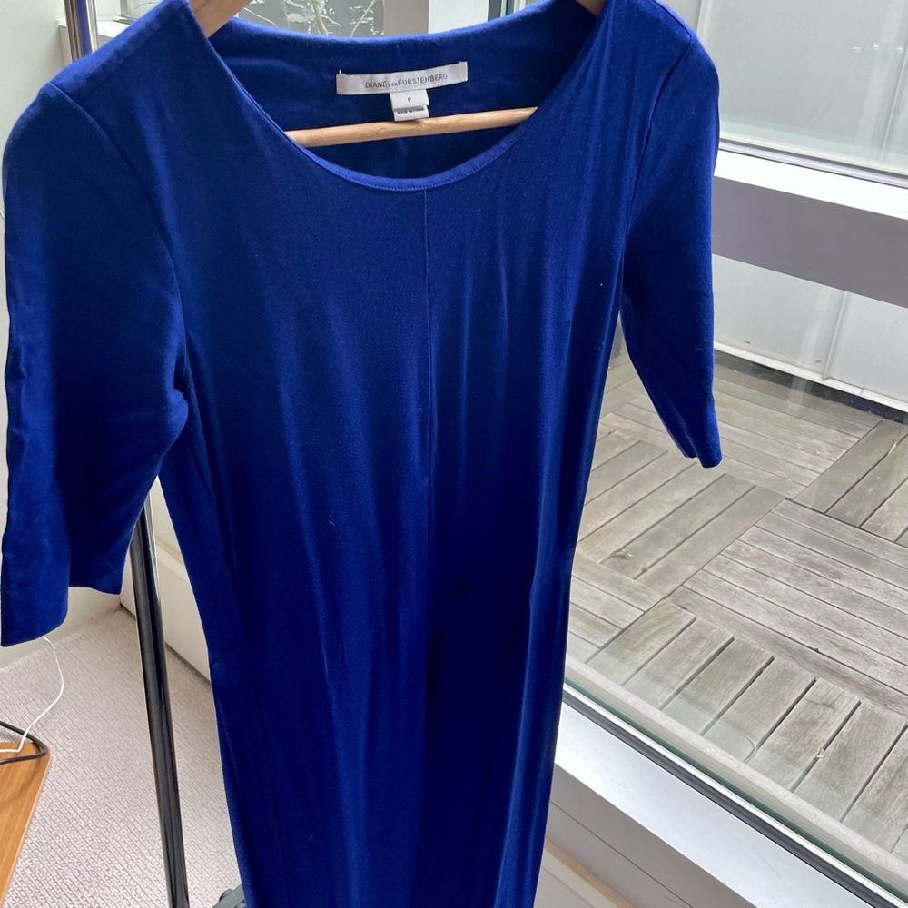 DIANE von FURSTENBERG Dress - Raquel cotton sheath dress